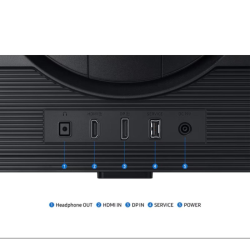 شاشة سامسونج LS27FG600EM مسطحة 2K 1 مللي ثانية 350 هرتز IPS