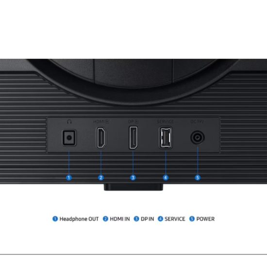 SAMSUNG MONITOR LS27FG600EM FLAT 2K 1Ms 350Hz IPS