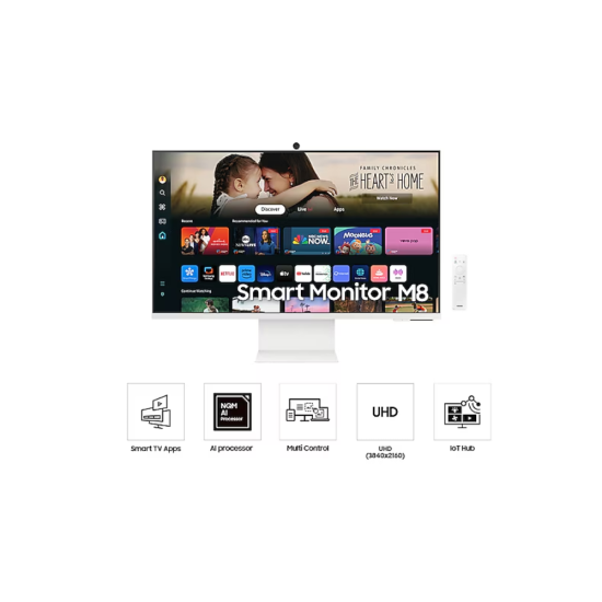 SAMSUNG MONITOR LS32DM801U 32 4K 4Ms 60Hz VA