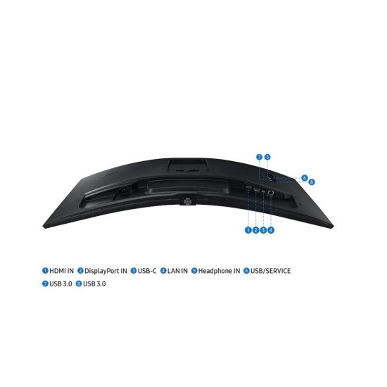 SAMSUNG MONITOR LS34C654U 34 CURVED 2K 5Ms 100Hz VA