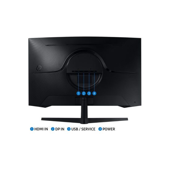 SAMSUNG MONITOR LS32AG550EM 32 CURVED 2K 1Ms 165Hz VA