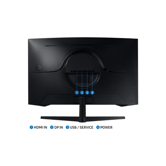 SAMSUNG MONITOR LS32CG552EM 32 CURVED 2K 1Ms 165Hz VA