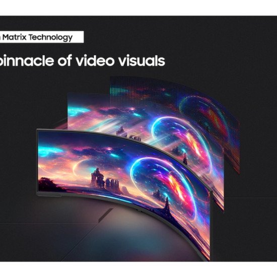 SAMSUNG MONITOR LS57CG952NM 57 CURVED 8K 1Ms 240Hz VA