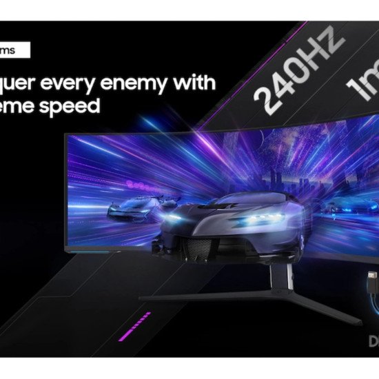 SAMSUNG MONITOR LS57CG952NM 57 CURVED 8K 1Ms 240Hz VA