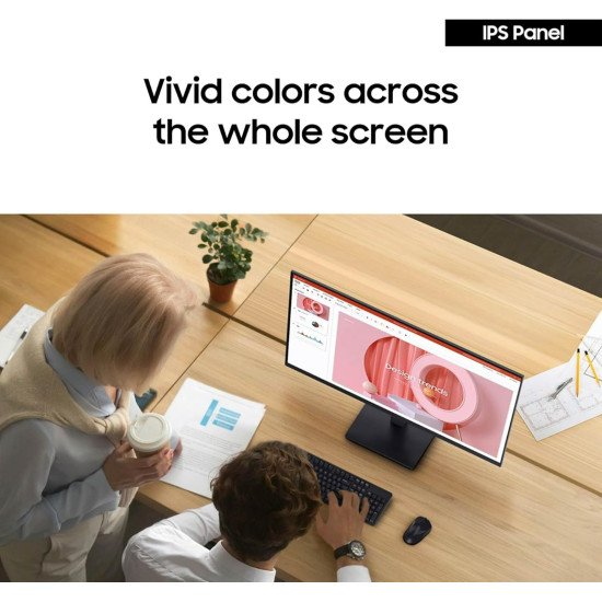 SAMSUNG MONITOR LS24D300GA 24 FHD 5Ms 100Hz IPS