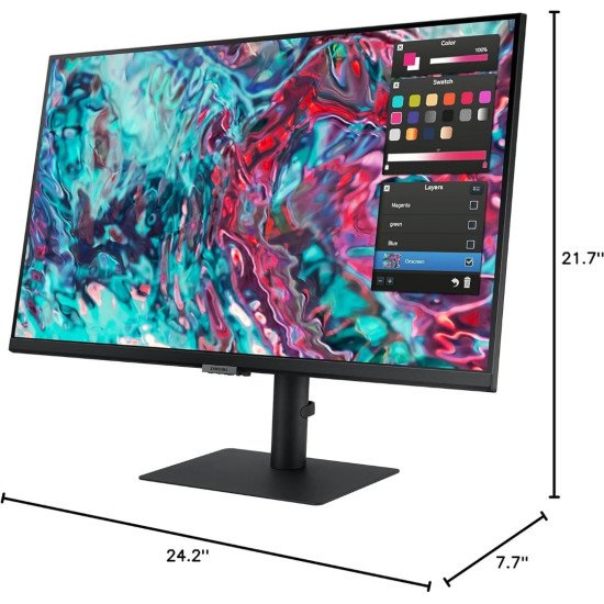 SAMSUNG MONITOR LS27B800PXM 4K 5Ms 60Hz IPS