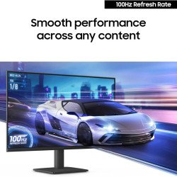 شاشة سامسونج LS24D300GA 24 بوصة FHD 5 مللي ثانية 100 هرتز IPS