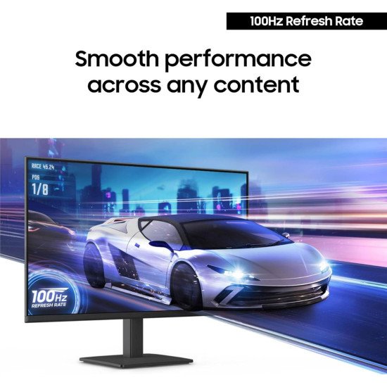 SAMSUNG MONITOR LS24D300GA 24 FHD 5Ms 100Hz IPS